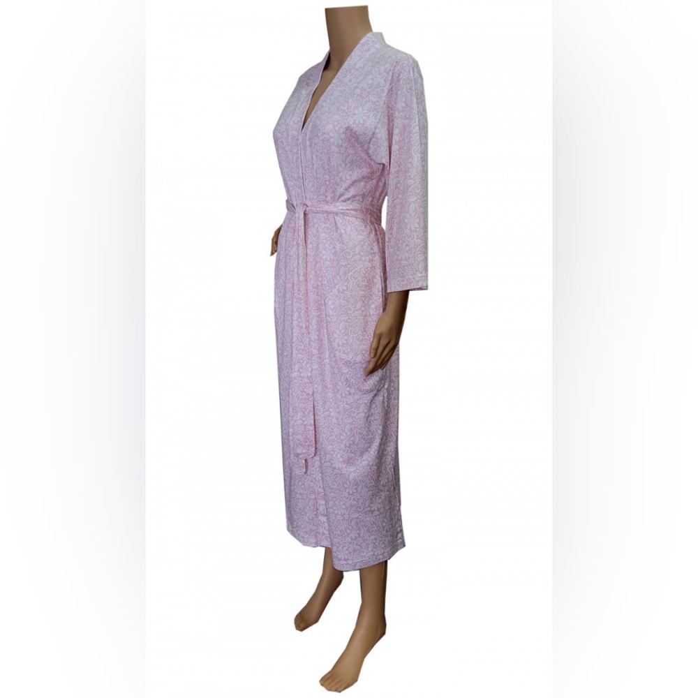 Encaje butterknit, long robe 3/4 sleeve